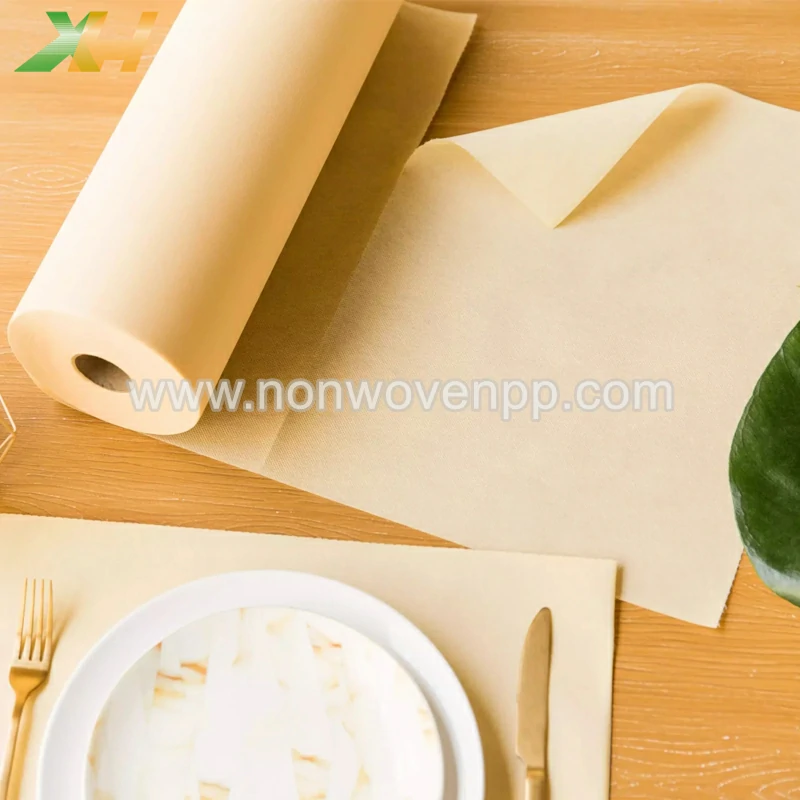 xinhua 50gr non woven polypropylene tablecloth